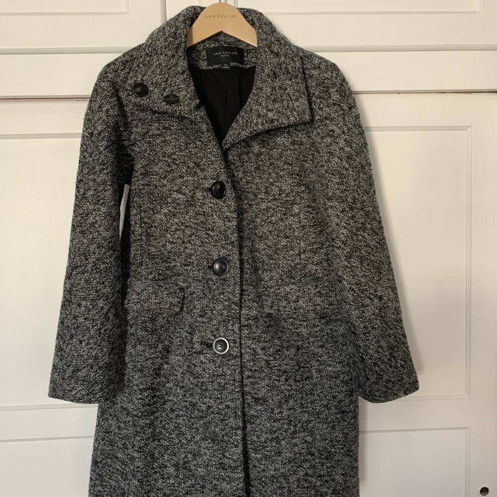 Ann Taylor Tweed Coat
